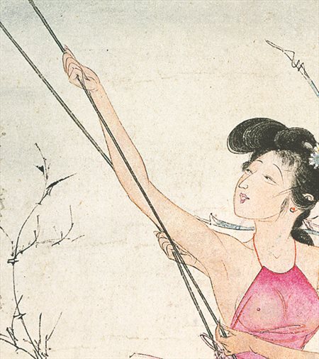 邯山-胡也佛的仕女画和最知名的金瓶梅秘戏图